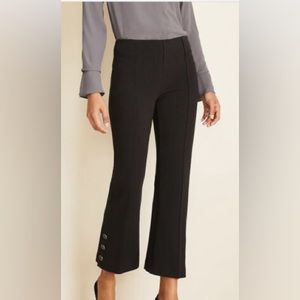 NWT Ann Taylor Kick Crop Pants, Black, Size 2